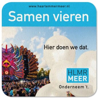 Goedkope Bierviltjes vierkant 93 x 93 mm