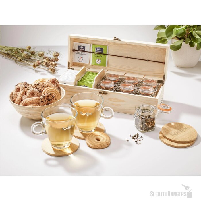 Bamboo Coaster Set Onderzetters