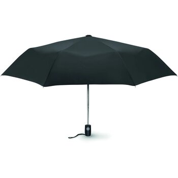 21" windbestendige paraplu Gentlemen zwart