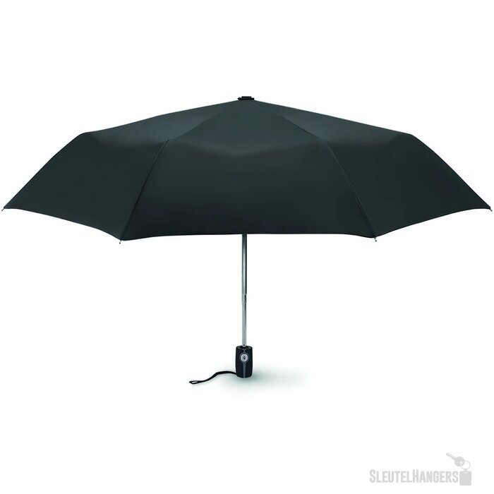 21" windbestendige paraplu Gentlemen zwart