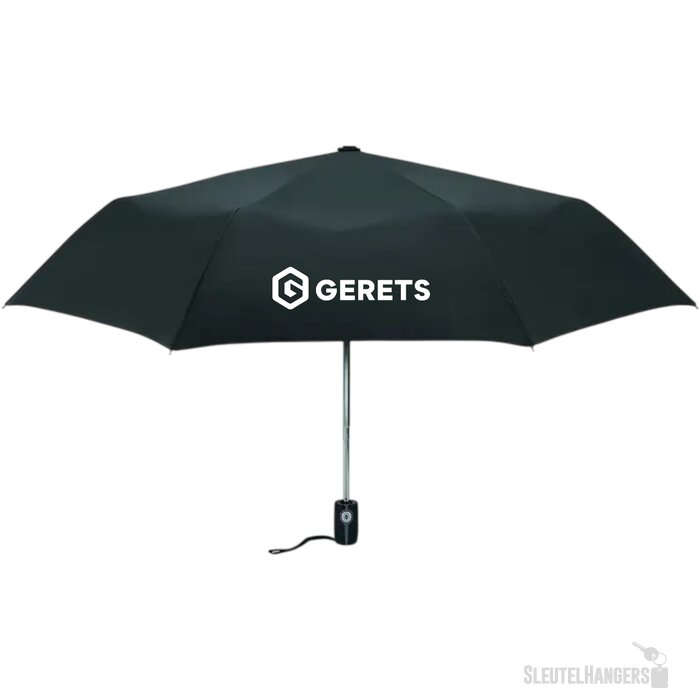 21" windbestendige paraplu Gentlemen zwart
