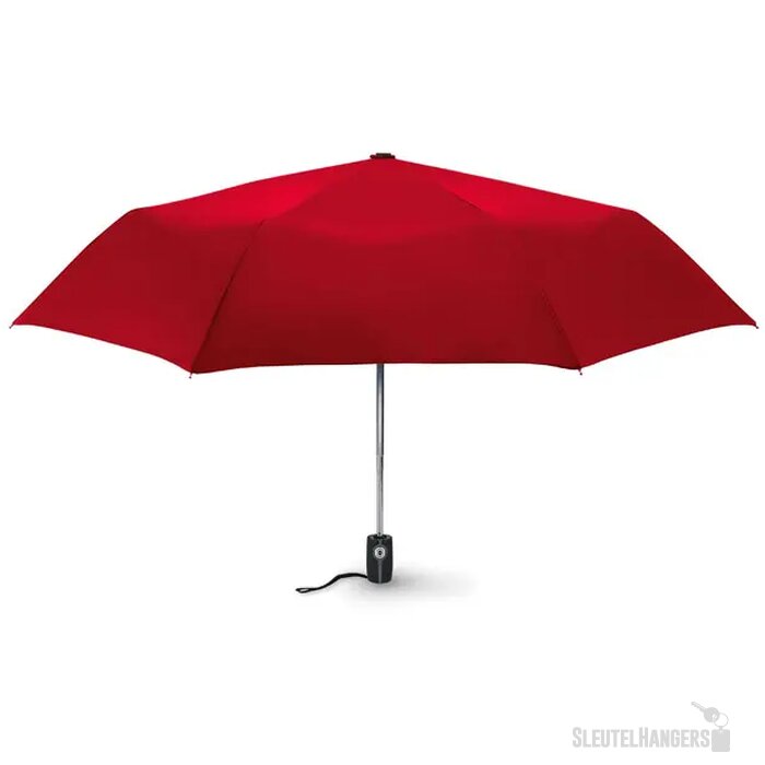 21" windbestendige paraplu Gentlemen rood