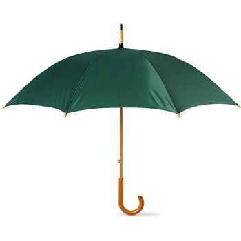 Paraplu met houten handvat Cala groen