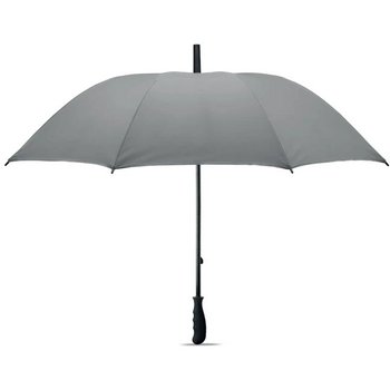 Reflecterende paraplu Visibrella mat zilver
