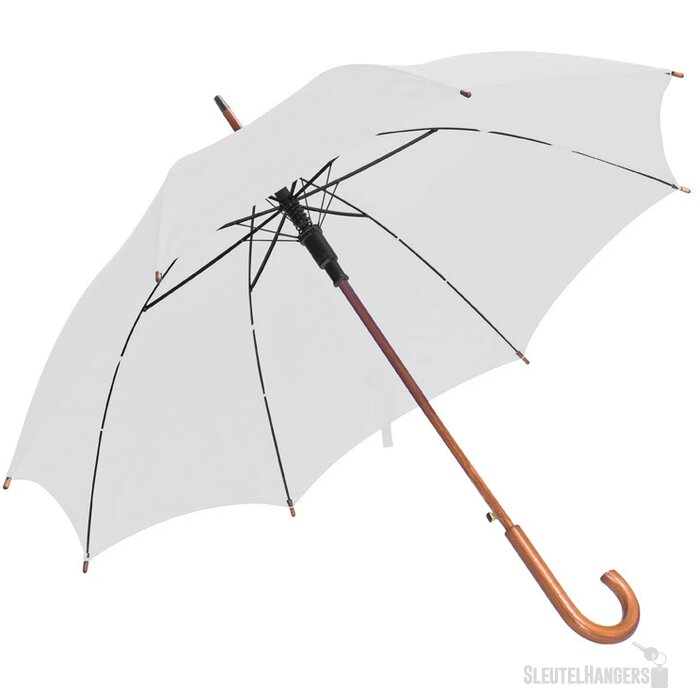 Automatische paraplu Mylau wit