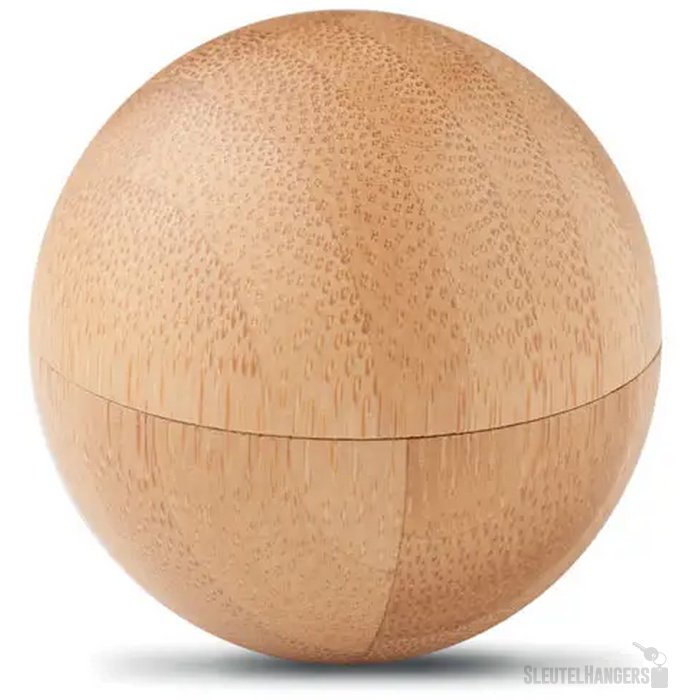 Lippenbalsem in bamboe doosje Soft lux hout