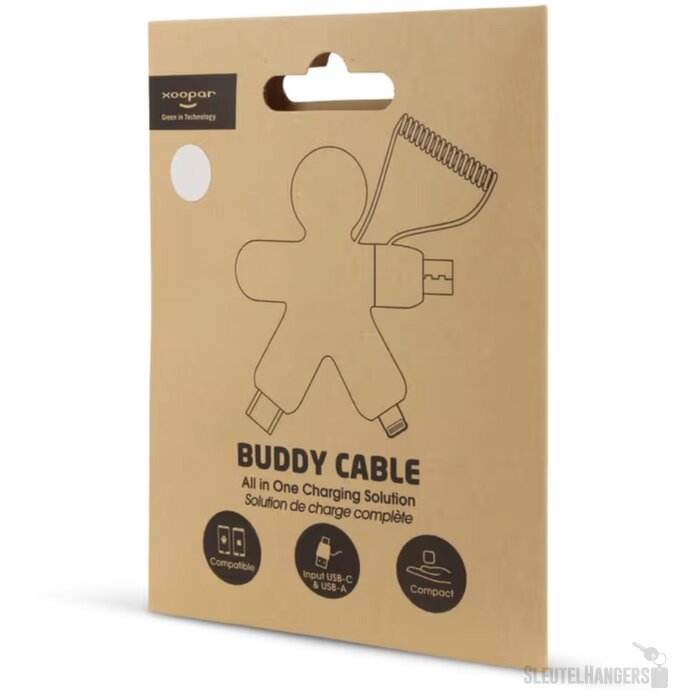 2064 | Xoopar Buddy Eco GRS Charging Cable wit