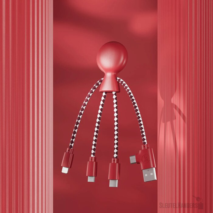 Xoopar Mr. Bio GRS oplaadkabel Rood