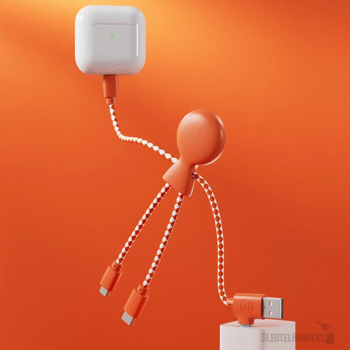Xoopar Mr. Bio GRS oplaadkabel Oranje