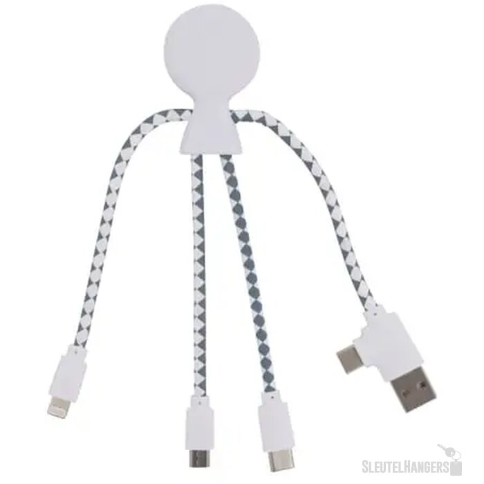 Xoopar Mr. Bio GRS oplaadkabel Wit