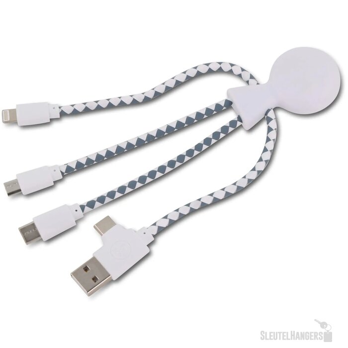 Xoopar Mr. Bio GRS oplaadkabel Wit