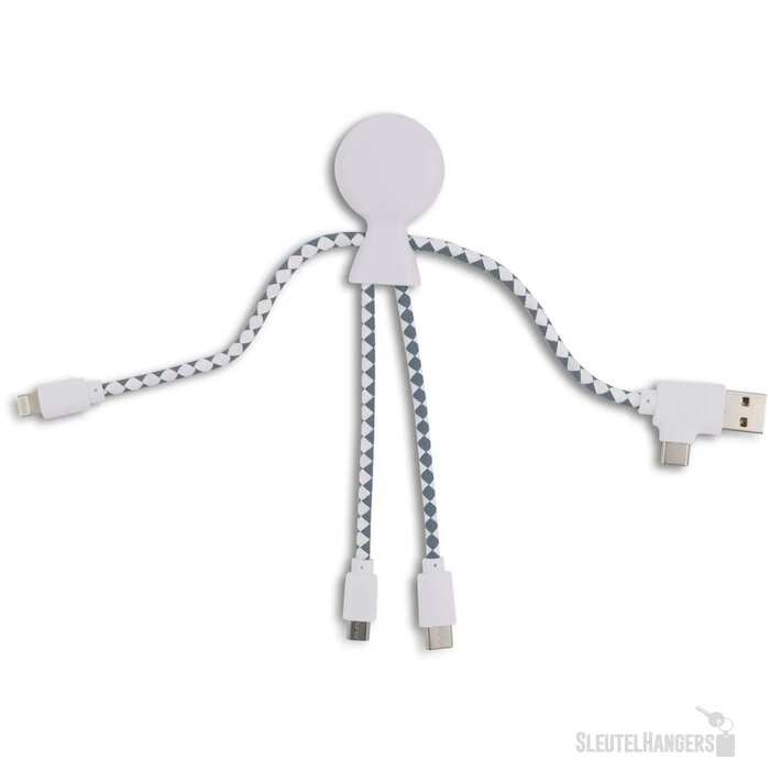 Xoopar Mr. Bio GRS oplaadkabel Wit
