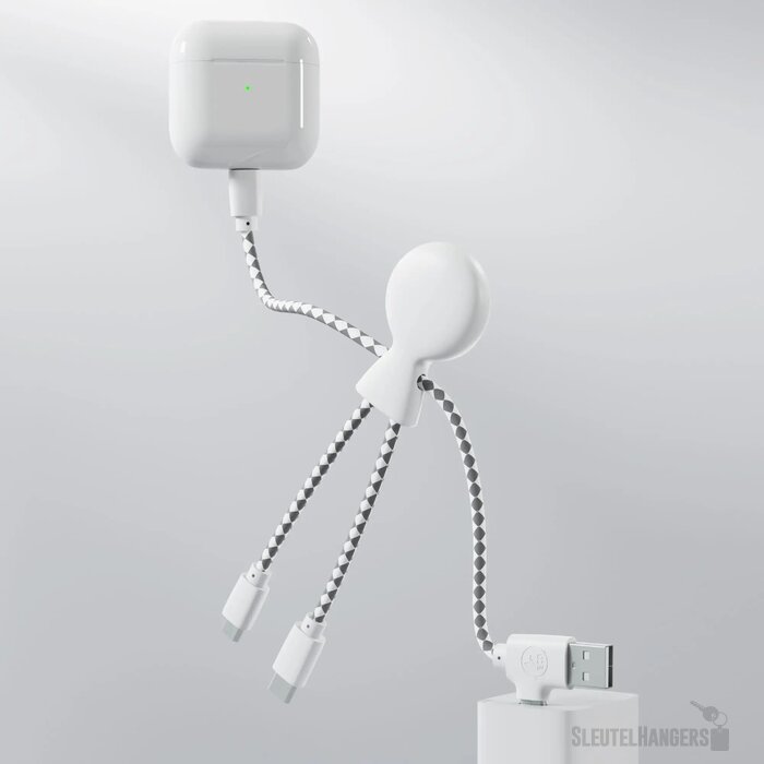 Xoopar Mr. Bio GRS oplaadkabel Wit