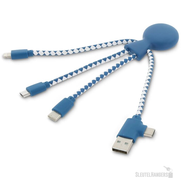 Xoopar Mr. Bio GRS oplaadkabel Blauw