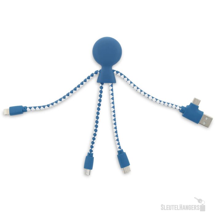 Xoopar Mr. Bio GRS oplaadkabel Blauw
