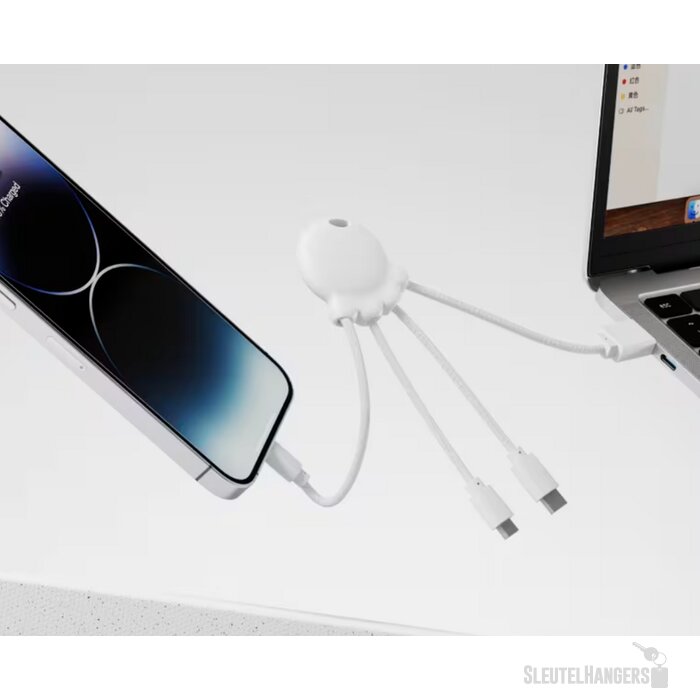 2087 | Xoopar Eco Octopus Ocean GRS Charging cable wit