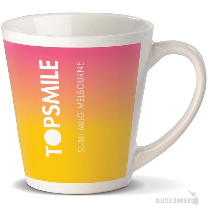 Mok subli Melbourne 350ml wit