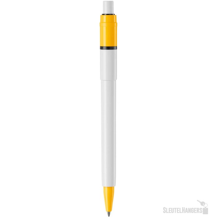 Balpen Baron Colour hardcolour wit / geel