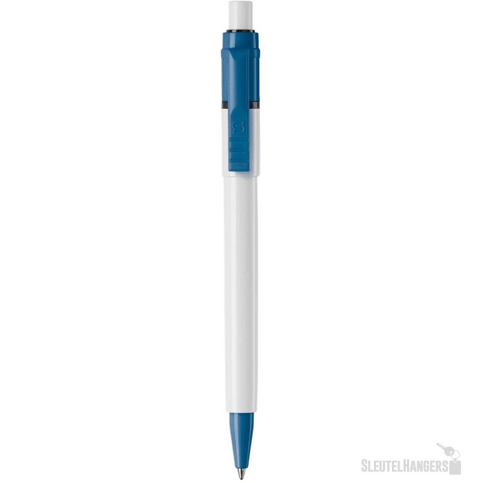 Balpen Baron Colour hardcolour wit / licht blauw