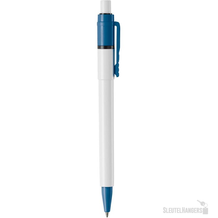 Balpen Baron Colour hardcolour wit / licht blauw