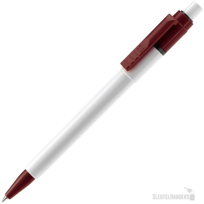 Balpen Baron Colour hardcolour wit / bordeaux