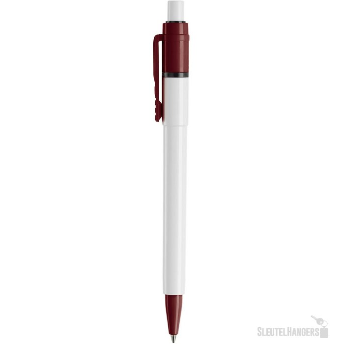 Balpen Baron Colour hardcolour wit / bordeaux
