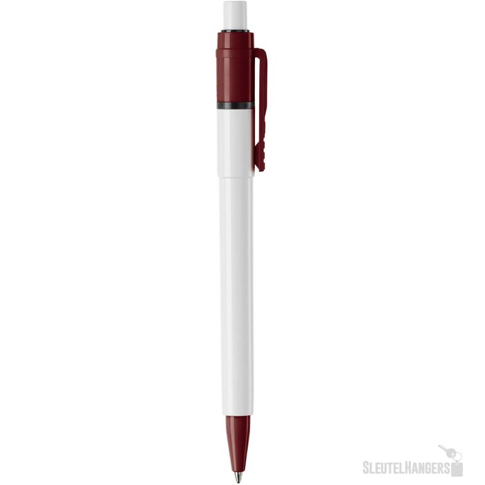 Balpen Baron Colour hardcolour wit / bordeaux