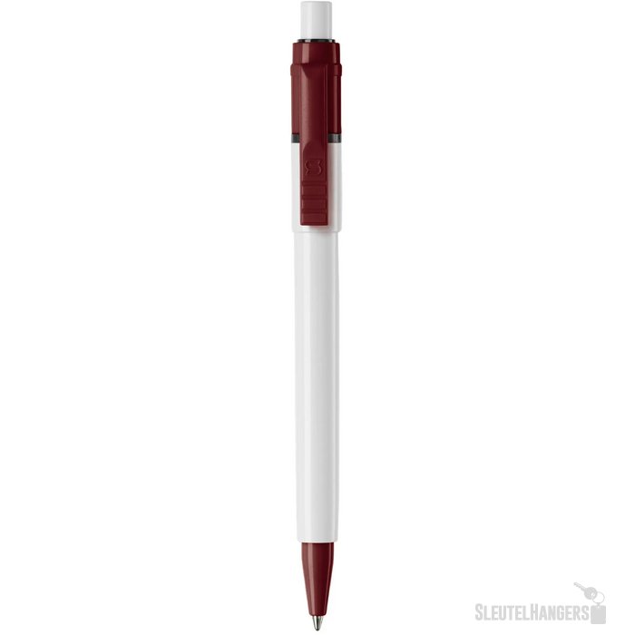 Balpen Baron Colour hardcolour wit / bordeaux