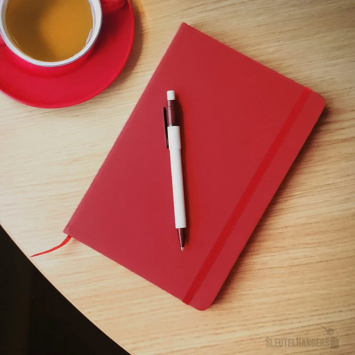 Balpen Baron Colour hardcolour wit / bordeaux