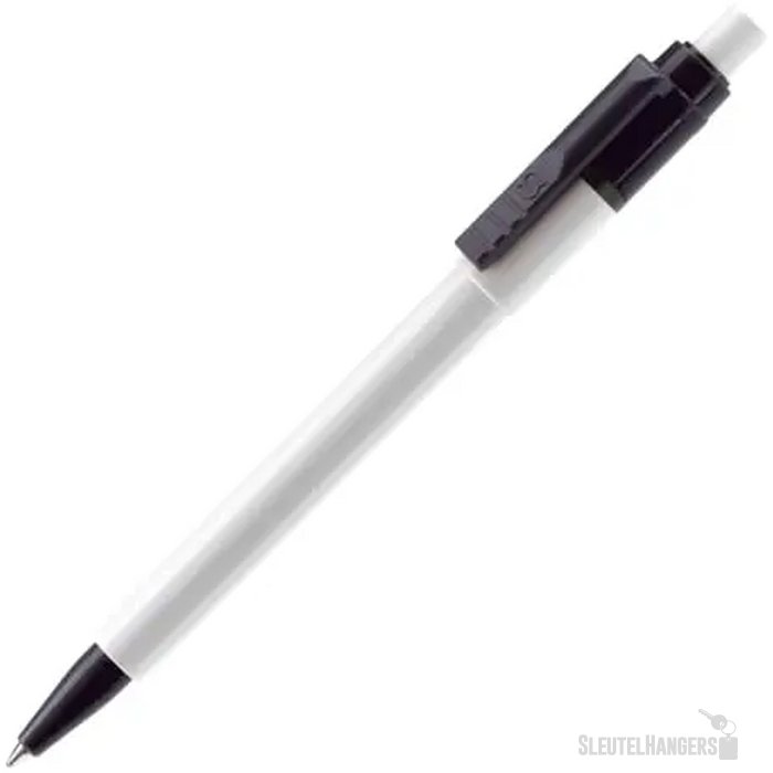 Balpen Baron Colour hardcolour wit / zwart