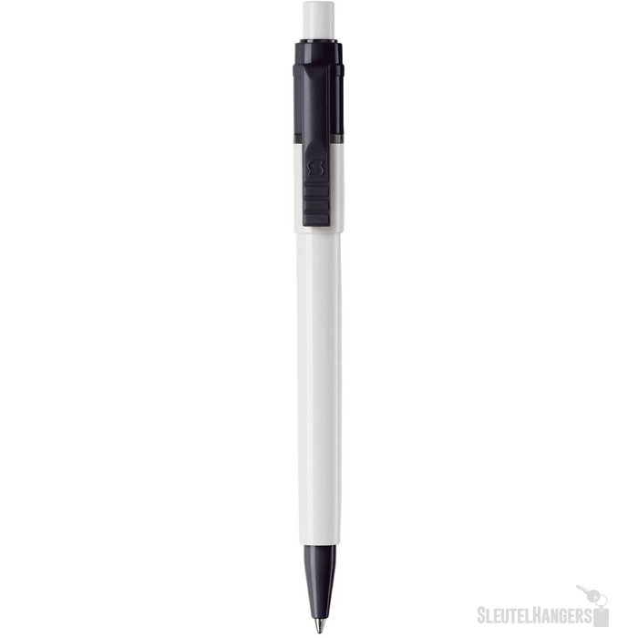 Balpen Baron Colour hardcolour wit / zwart