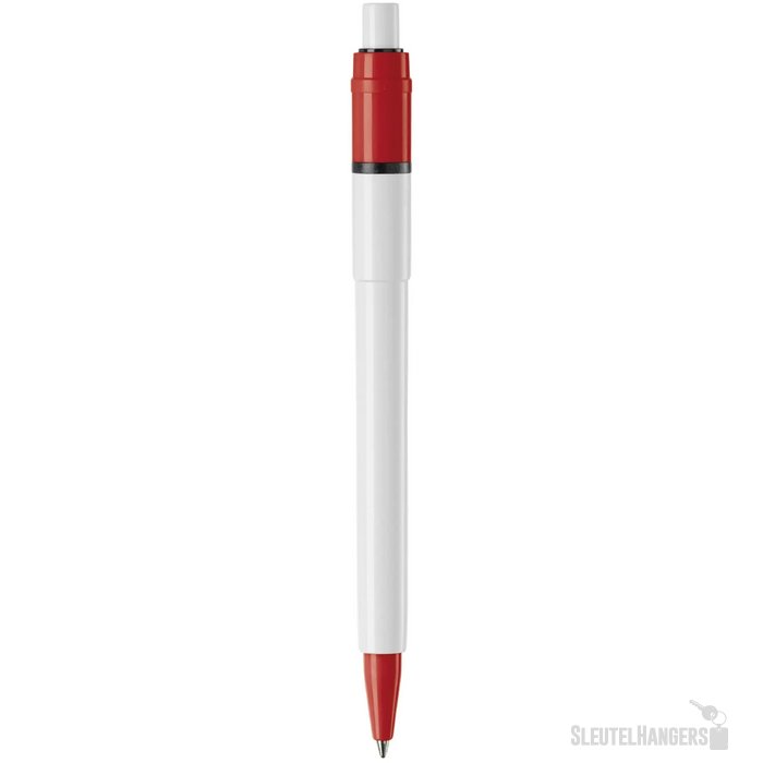 Balpen Baron Colour hardcolour wit / rood