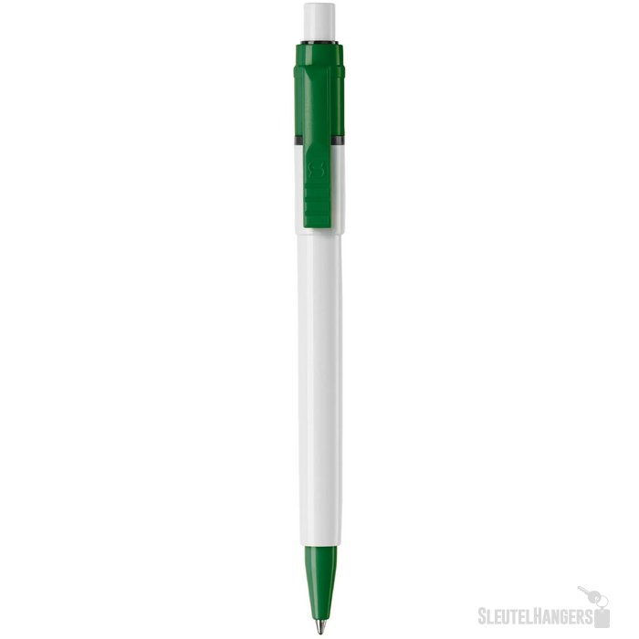 Balpen Baron Colour hardcolour wit / groen