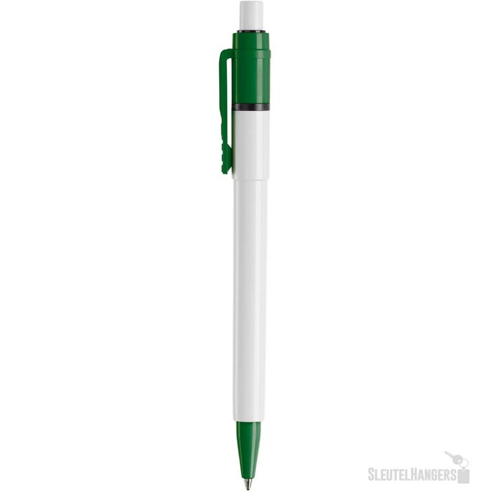 Balpen Baron Colour hardcolour wit / groen