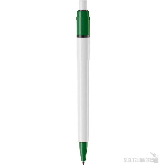 Balpen Baron Colour hardcolour wit / groen