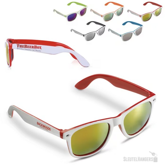 Zonnebril Jeffrey UV400 Rood