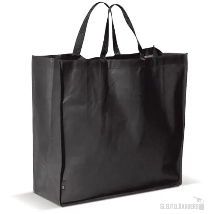 Draagtas non woven 75g/m² Zwart