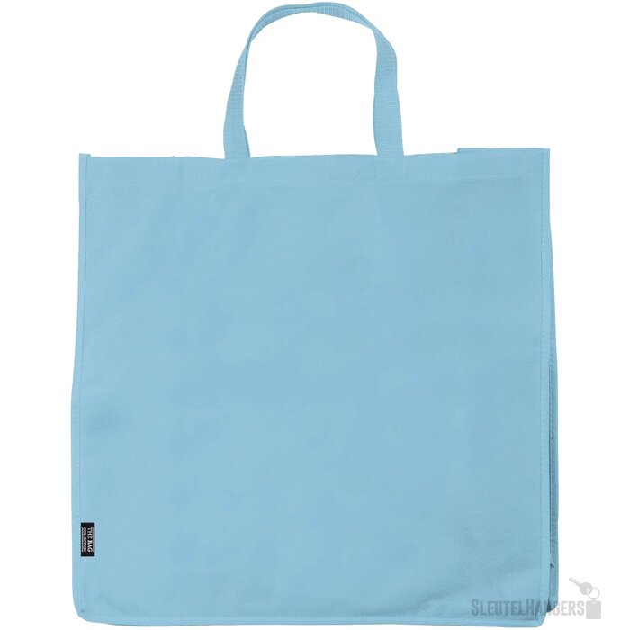 Draagtas non woven 75g/m² Lichtblauw