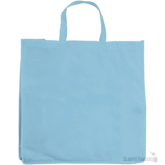 Draagtas non woven 75g/m² Lichtblauw