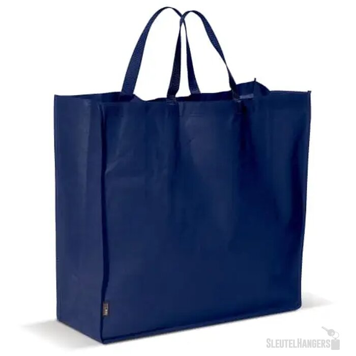 Draagtas non woven 75g/m² Blauw