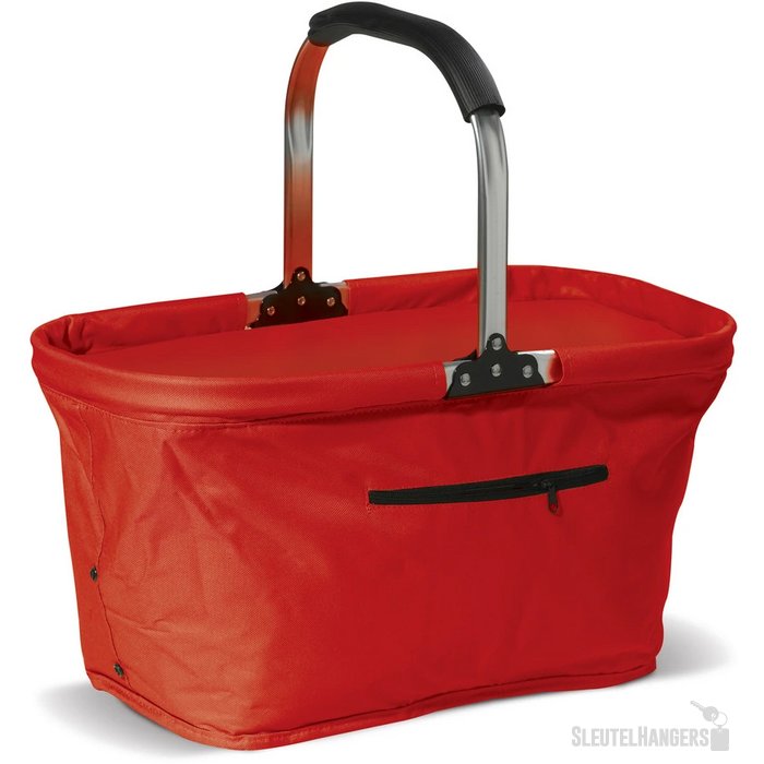 Picknickmand opvouwbaar 600D rood