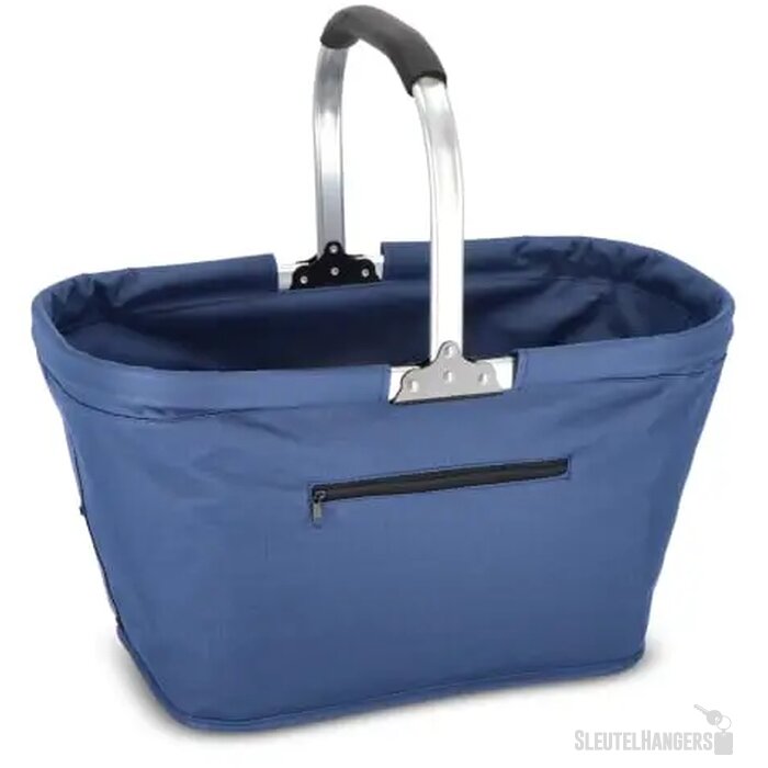 Picknickmand opvouwbaar 600D donker blauw