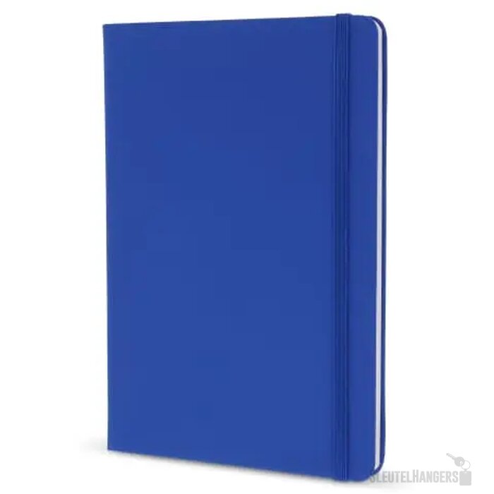 A5-notitieboek van PU met FSC-pagina's blauw