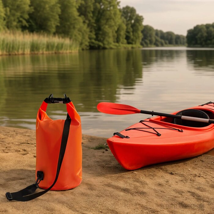 Waterwerende tas 10L IPX6 oranje