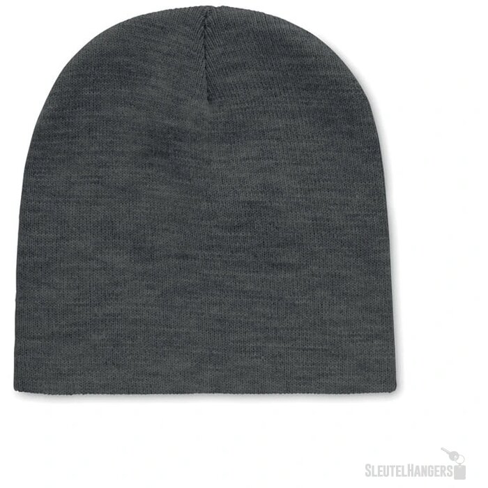 Rpet beanie Marco rpet wit/zwart