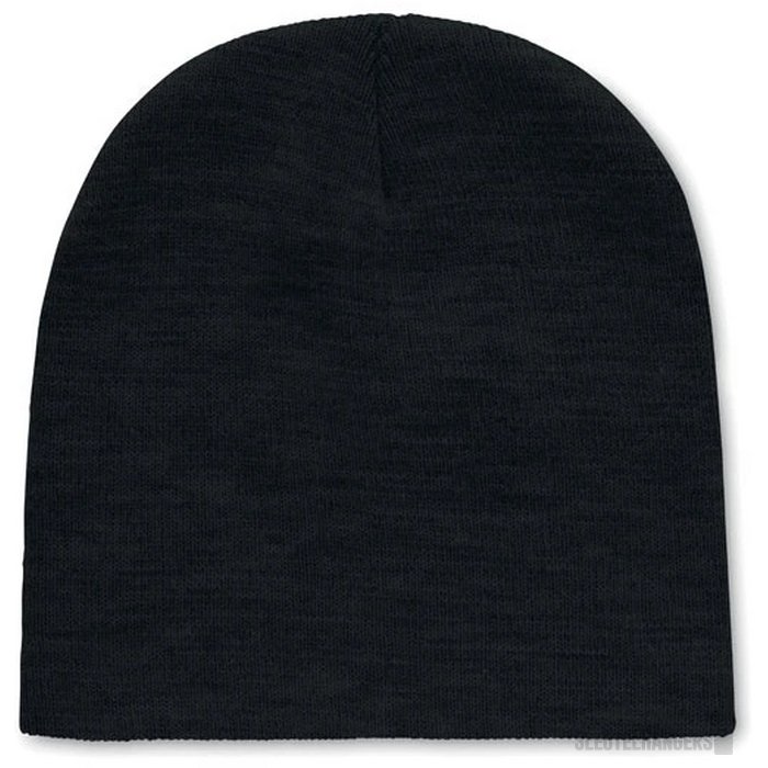 Rpet beanie Marco rpet zwart