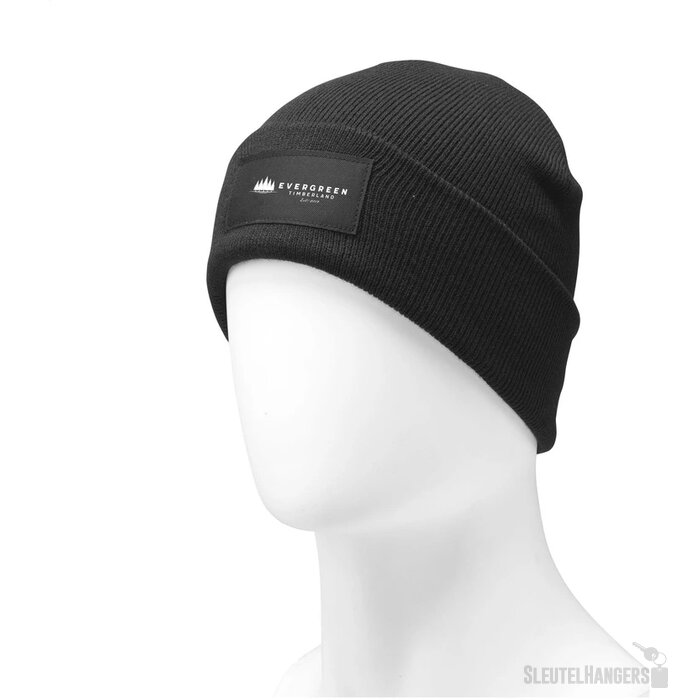 Stavanger Rpet Beanie Muts Zwart
