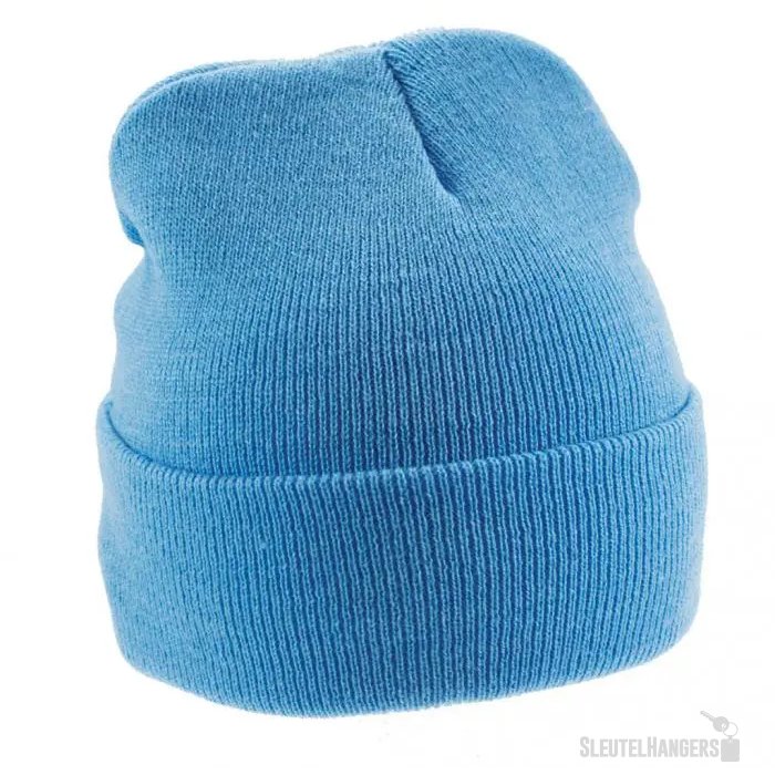 Gebreide Muts Lichtblauw