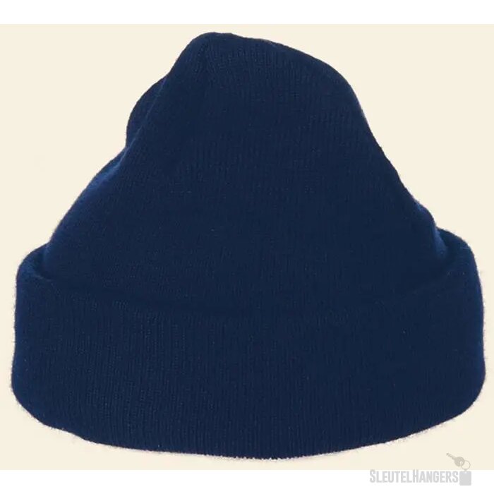 Beany Gebreide Muts Navy