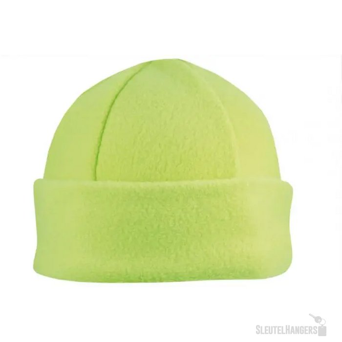 6 Panelen Fleece Muts 280 Gr/m2 Groen